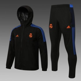 Real Madrid Chaqueta De Entrenamiento Traje Windrunner 2022/23 Negra - Hombre